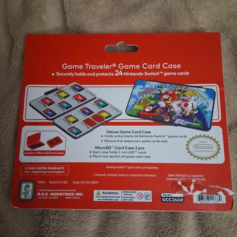 Nintendo Switch Game Traveler Case